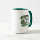 Peanuts | Genesteld in de bergen Camping Mok (Voorkant rechts)