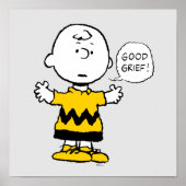 Peanuts | Goed verdriet Charlie Brown Poster (Voorkant)
