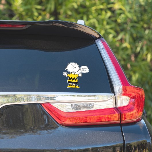 Peanuts | Goed verdriet Charlie Brown Sticker (Auto Zijkant)