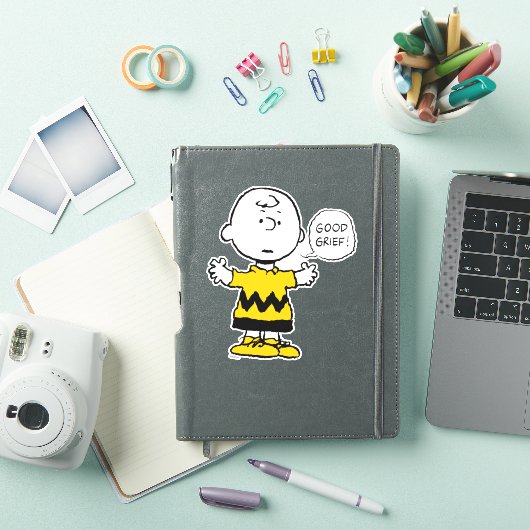 Peanuts | Goed verdriet Charlie Brown Sticker (iPad Cover)
