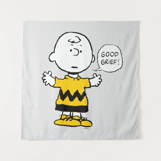 Peanuts | Goed verdriet Charlie Brown Wandkleed (Voorkant)