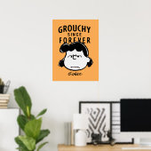 Peanuts | Grouchy Since Forever Lucy Poster (Thuiskantoor)