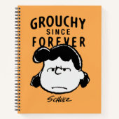 Peanuts | Grouchy Sinds Forever Lucy Notitieboek (Voorkant)
