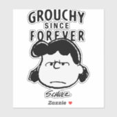 Peanuts | Grouchy Sinds Forever Lucy Sticker (Vel)