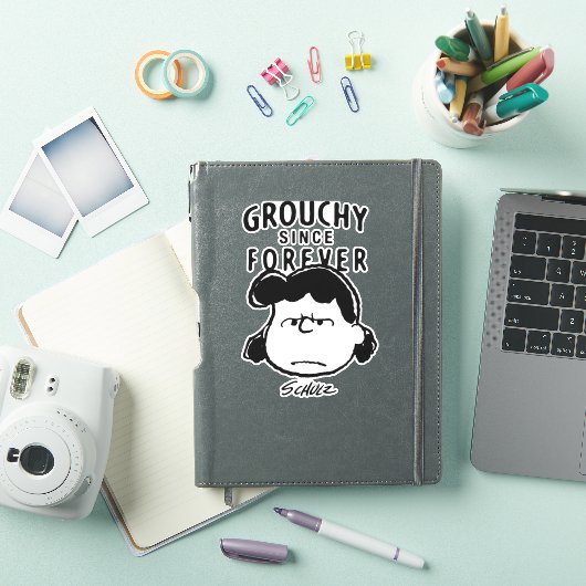 Peanuts | Grouchy Sinds Forever Lucy Sticker (iPad Cover)