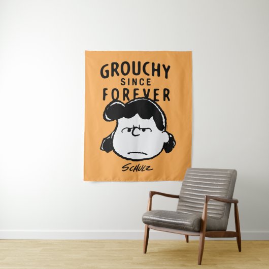 Peanuts | Grouchy Sinds Forever Lucy Wandkleed (In situ)
