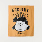 Peanuts | Grouchy Sinds Forever Lucy Wandkleed (Voorkant)