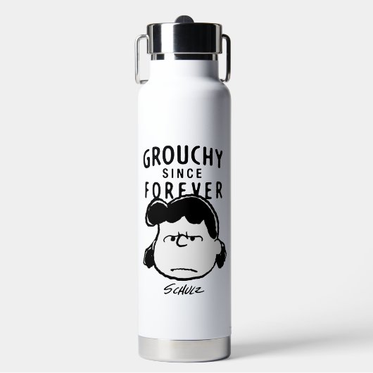 Peanuts | Grouchy Sinds Forever Lucy Waterfles (Voorkant)