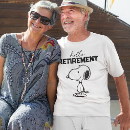 Peanuts | Hallo Pensioen T-shirt