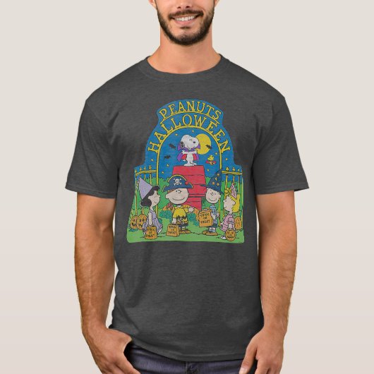 Peanuts Halloween Group T-shirt (Voorkant)
