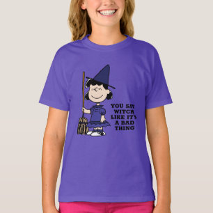 Peanuts   Halloween Lucy Witch T-shirt