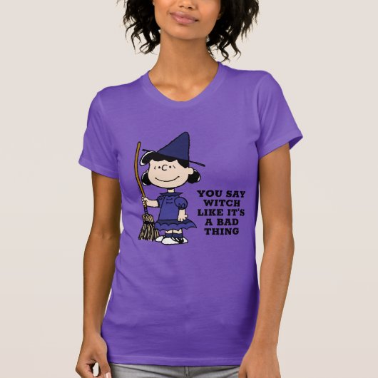 Peanuts | Halloween Lucy Witch T-shirt (Voorkant)