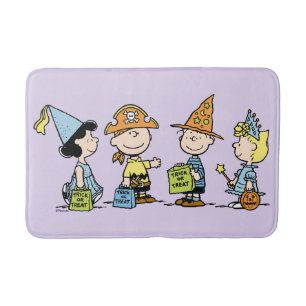 Peanuts Halloween snoep of levensgevaar Badmat