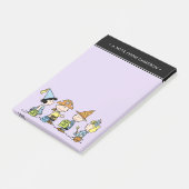 Peanuts Halloween snoep of levensgevaar Post-it® Notes (Schuin)