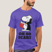 Peanuts | Halloween Snoopy Vampire T-shirt (Voorkant)