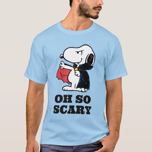 Peanuts | Halloween Snoopy Vampire T-shirt (Voorkant)