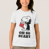 Peanuts | Halloween Snoopy Vampire Tri-Blend Shirt (Voorkant)