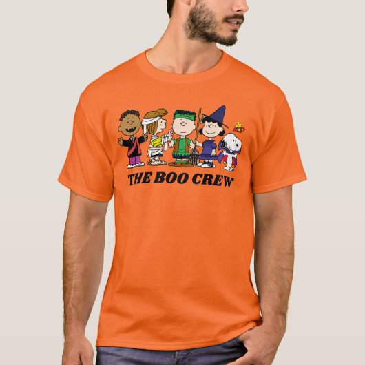 Peanuts | Halloween The Boo Crew T-shirt (Voorkant)