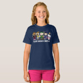 Peanuts | Halloween The Boo Crew T-shirt (Voorkant volledig)