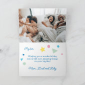 Peanuts | Happy Birthday Snoopy ballonnen Kaart (Binnen)