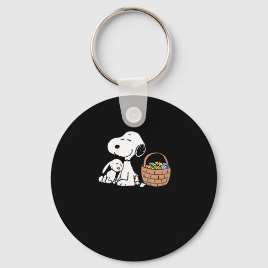 Peanuts happy easter  sleutelhanger (Voorkant)