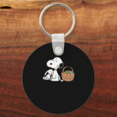 Peanuts happy easter  sleutelhanger (Voorkant)