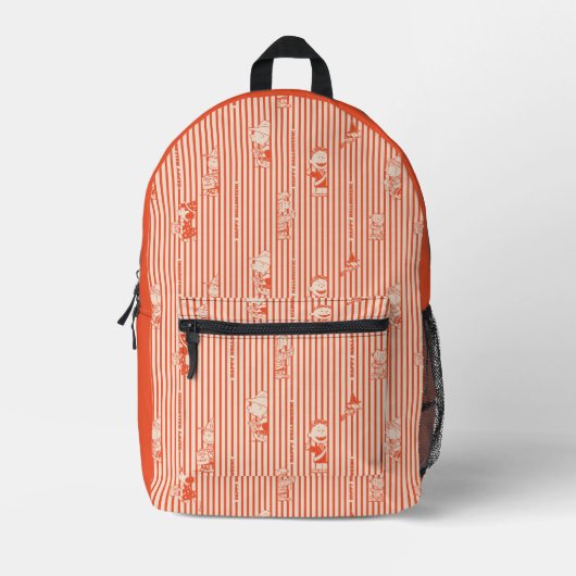 Peanuts |  Happy Halloween Pattern Bedrukte Rugzak (Voorkant)