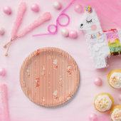 Peanuts | Happy Halloween Pattern Papieren Bordje (Feest)