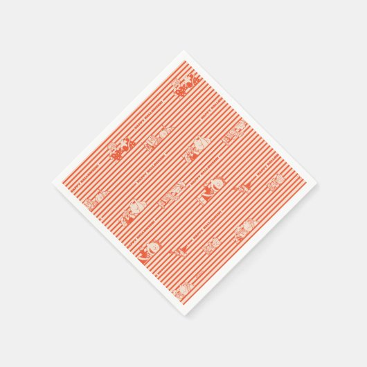 Peanuts |  Happy Halloween Pattern Servet (Hoek)