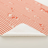 Peanuts | Happy Halloween Pattern Sherpa Deken (3/4)