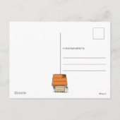 Peanuts | Happy Halloween Snoopy Doghouse Feestdagenkaart (Achterkant)