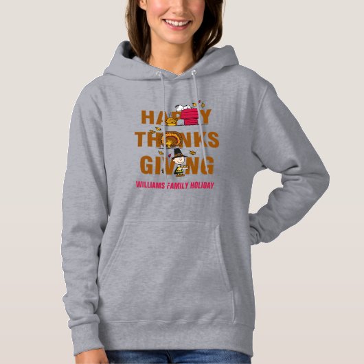 Peanuts | Happy Thanksgiving Combo Hoodie (Voorkant)