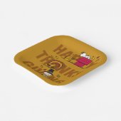 Peanuts | Happy Thanksgiving Combo Papieren Bordje (Gebogen)