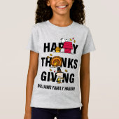 Peanuts | Happy Thanksgiving Combo T-shirt (Voorkant)