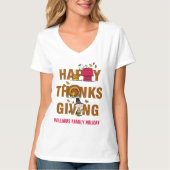 Peanuts | Happy Thanksgiving Combo T-shirt (Voorkant)