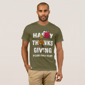 Peanuts | Happy Thanksgiving Combo T-shirt (Voorkant volledig)