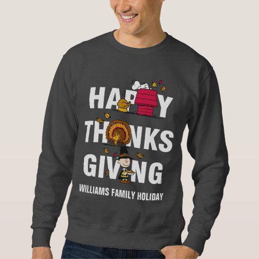Peanuts | Happy Thanksgiving Combo Trui (Voorkant)