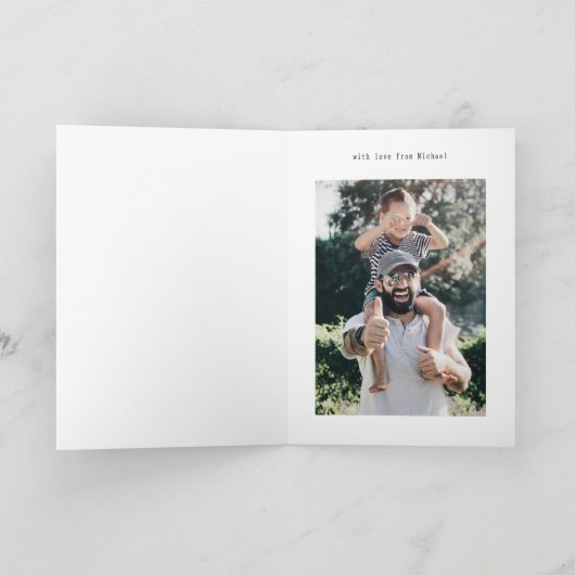 Peanuts | Happy Vaderdag Campers Feestdagen Kaart (Binnen)