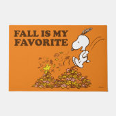 Peanuts | Herfst is mijn favoriet Deurmat (Voorkant)