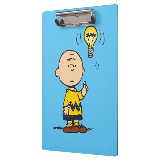 Peanuts | Het gloeilampidee van Charlie Brown Klembord (Links)