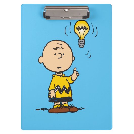 Peanuts | Het gloeilampidee van Charlie Brown Klembord (Voorkant)