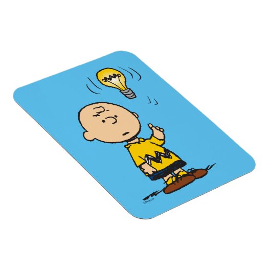 Peanuts | Het gloeilampidee van Charlie Brown Magneet (Rechterzijde)