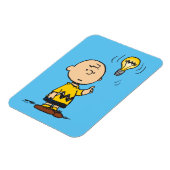 Peanuts | Het gloeilampidee van Charlie Brown Magneet (Linkerzijde)