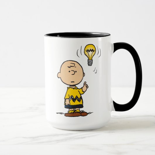 Peanuts | Het gloeilampidee van Charlie Brown Mok (Rechts)
