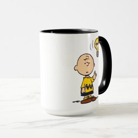 Peanuts | Het gloeilampidee van Charlie Brown Mok (Voorkant rechts)