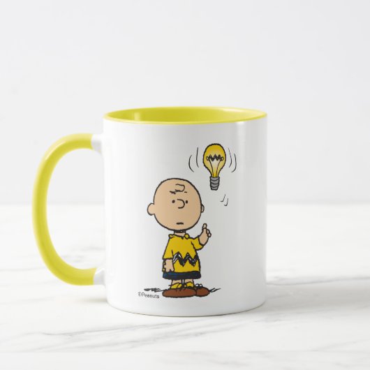 Peanuts | Het gloeilampidee van Charlie Brown Mok (Links)