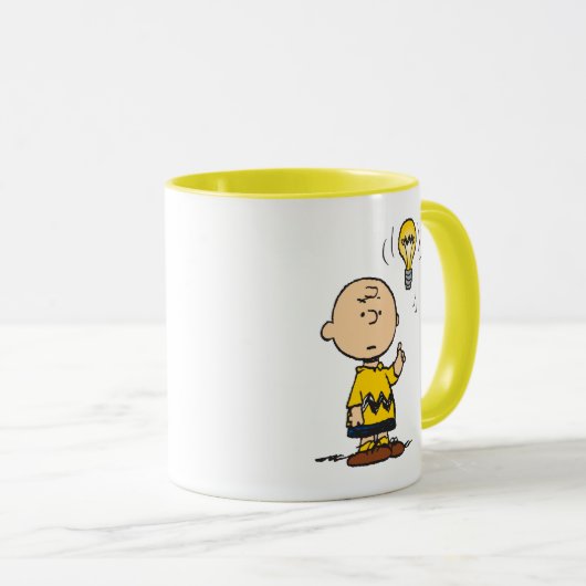 Peanuts | Het gloeilampidee van Charlie Brown Mok (Voorkant rechts)