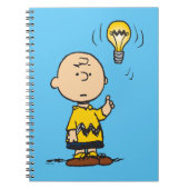 Peanuts | Het gloeilampidee van Charlie Brown Notitieboek (Voorkant)