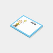 Peanuts | Het gloeilampidee van Charlie Brown Post-it® Notes (Schuin)