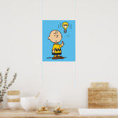 Peanuts | Het gloeilampidee van Charlie Brown Poster (Keuken)
